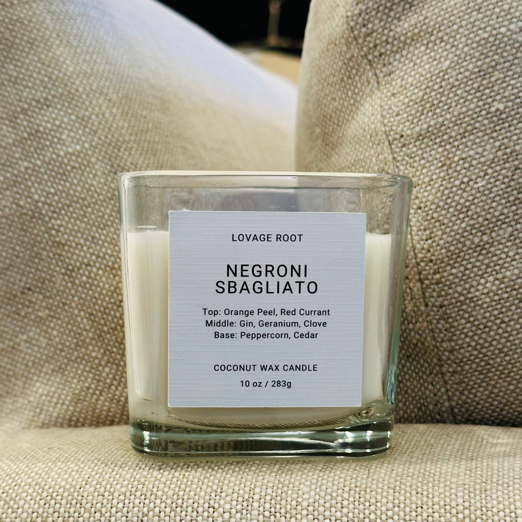 Coconut Wax Candle-Negroni Sbagliato
