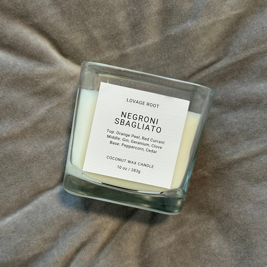 Coconut Wax Candle-Negroni Sbagliato