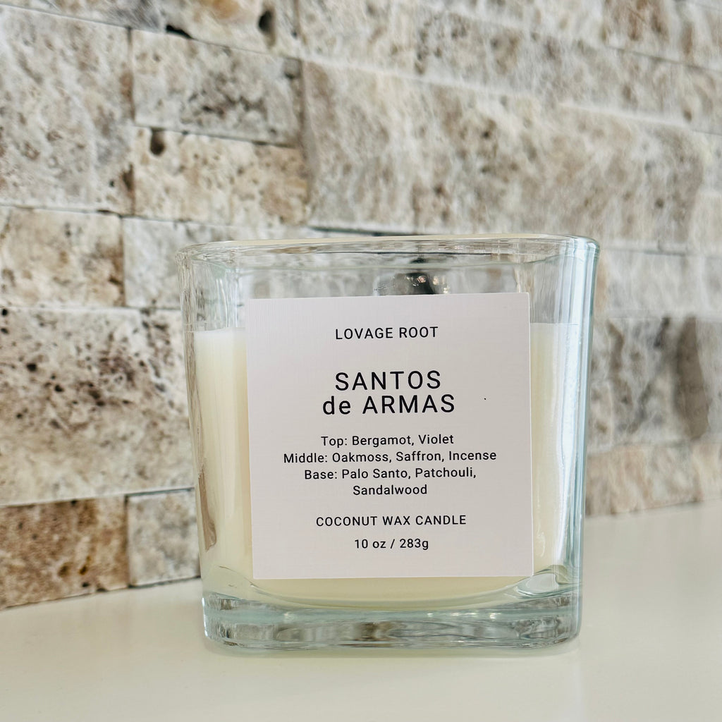 Coconut Wax Candle-Santos de Armas