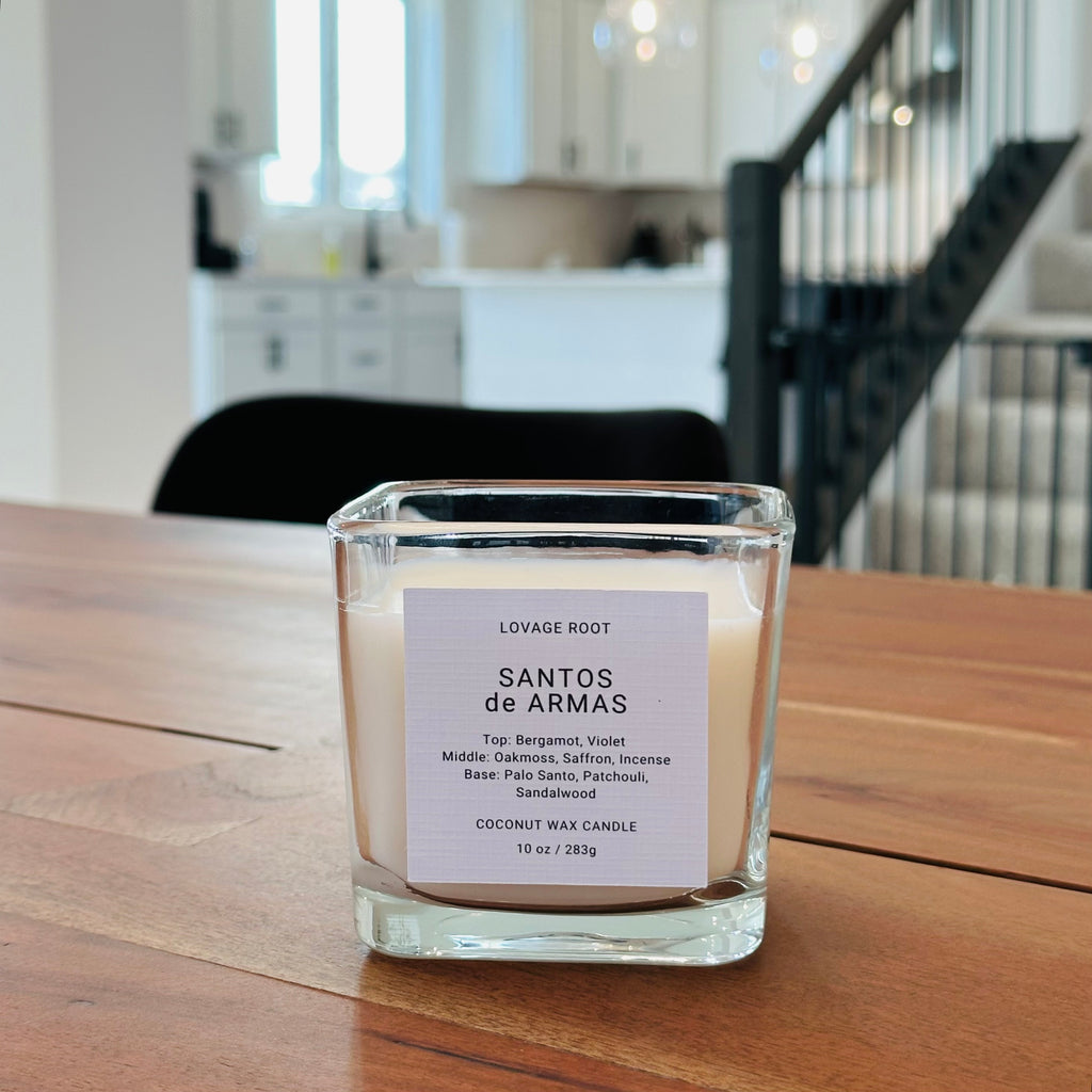 Coconut Wax Candle-Santos de Armas