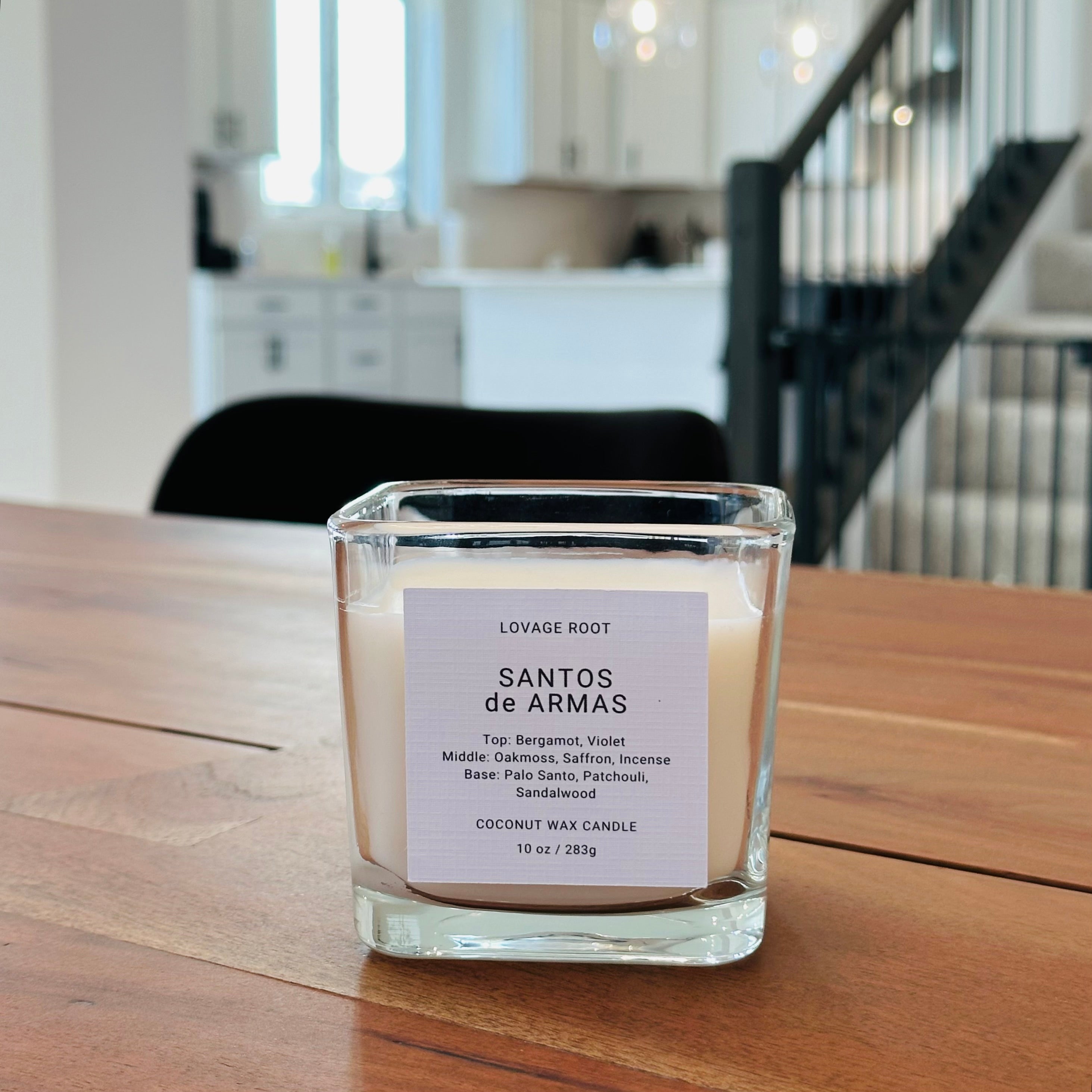 Coconut Wax Candle-Santos de Armas