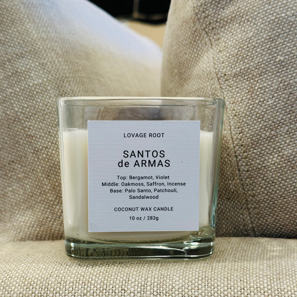 Coconut Wax Candle-Santos de Armas