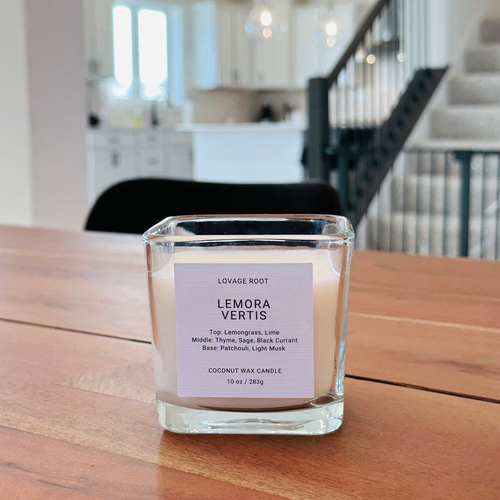 Coconut Wax Candle-Lemora Vertis