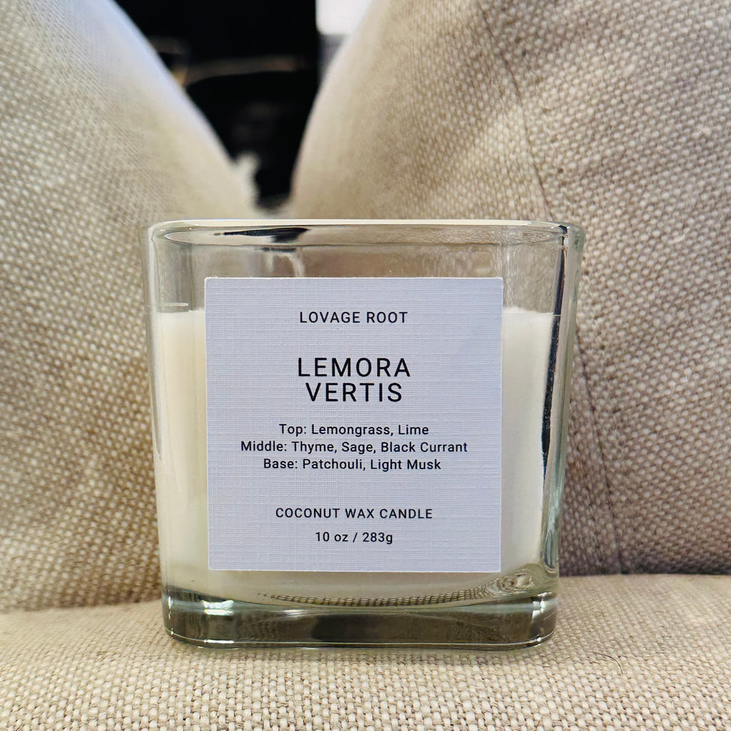 Coconut Wax Candle-Lemora Vertis
