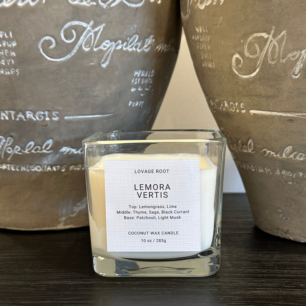 Coconut Wax Candle-Lemora Vertis