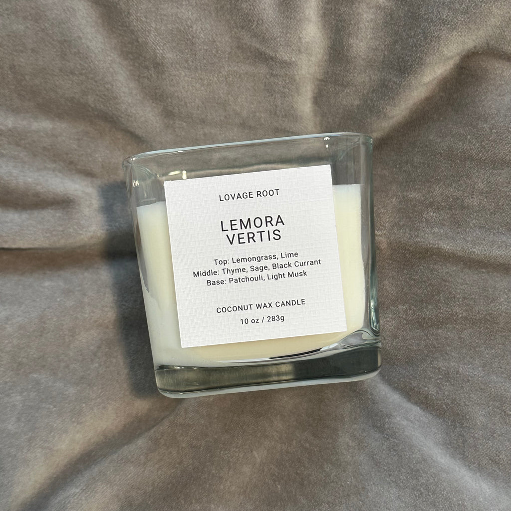 Coconut Wax Candle-Lemora Vertis