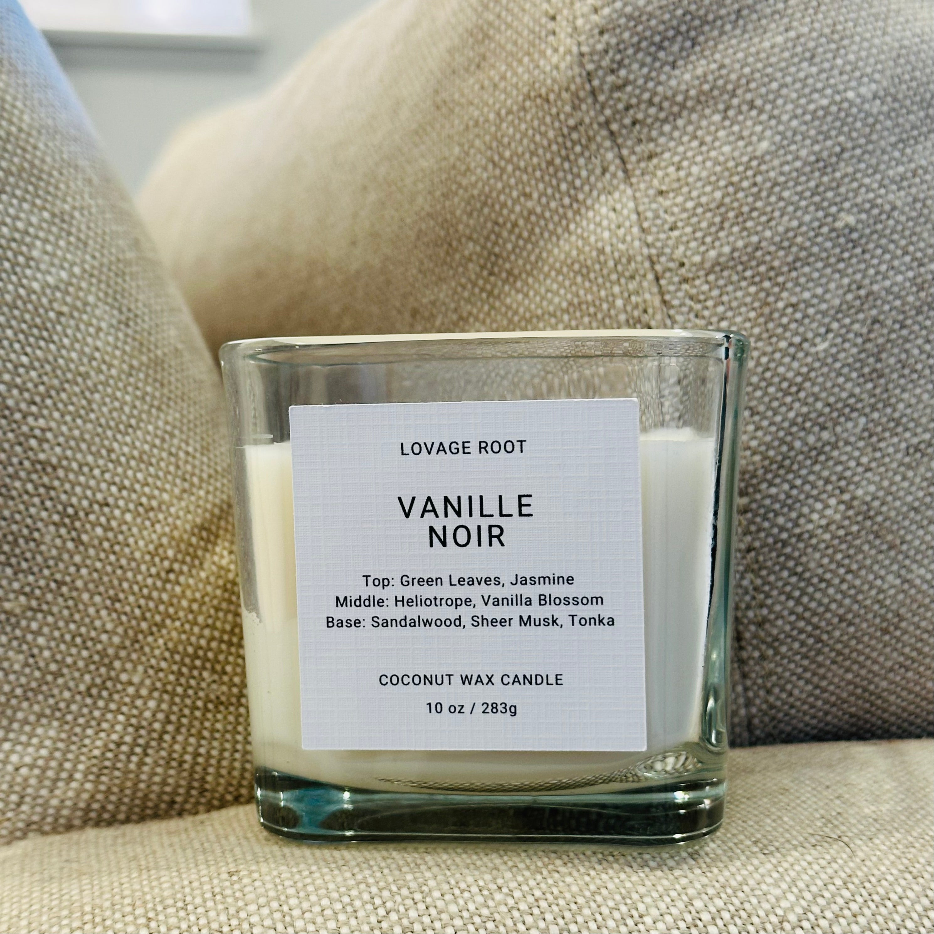 Coconut Wax Candle-Vanille Noir
