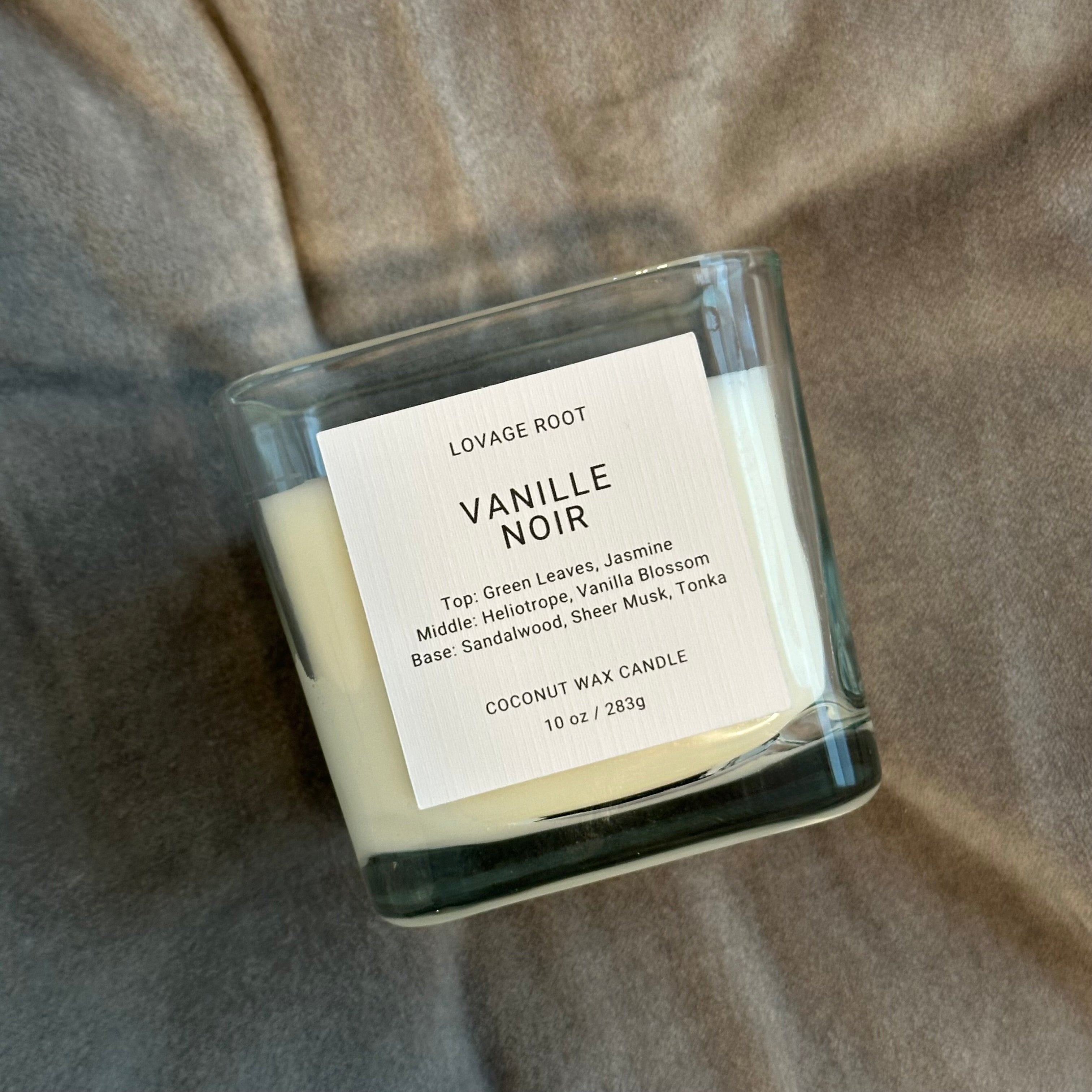 Coconut Wax Candle-Vanille Noir