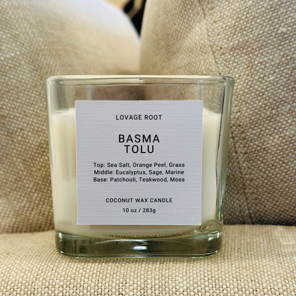 Coconut Wax Candle-Basma Tolu