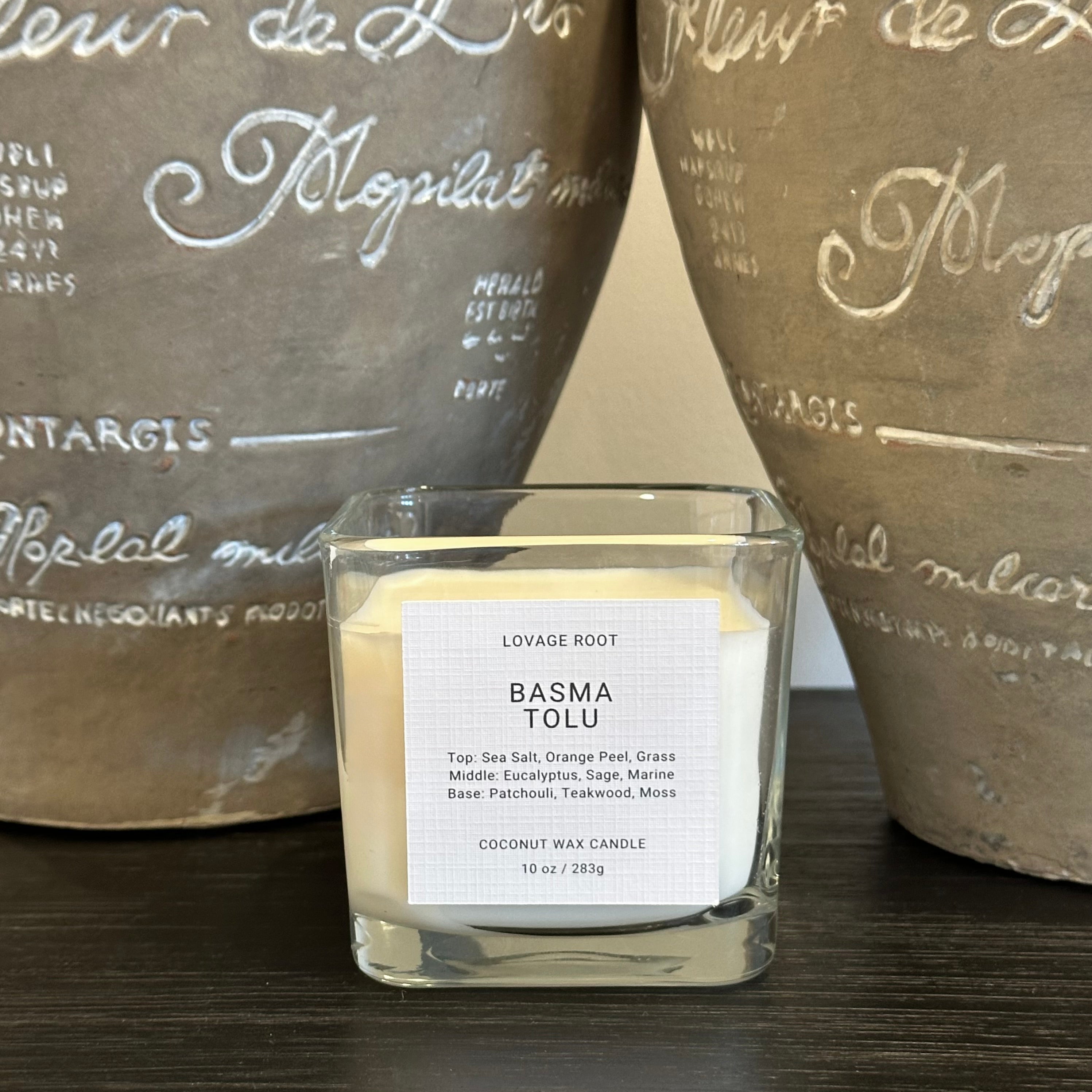 Coconut Wax Candle-Basma Tolu