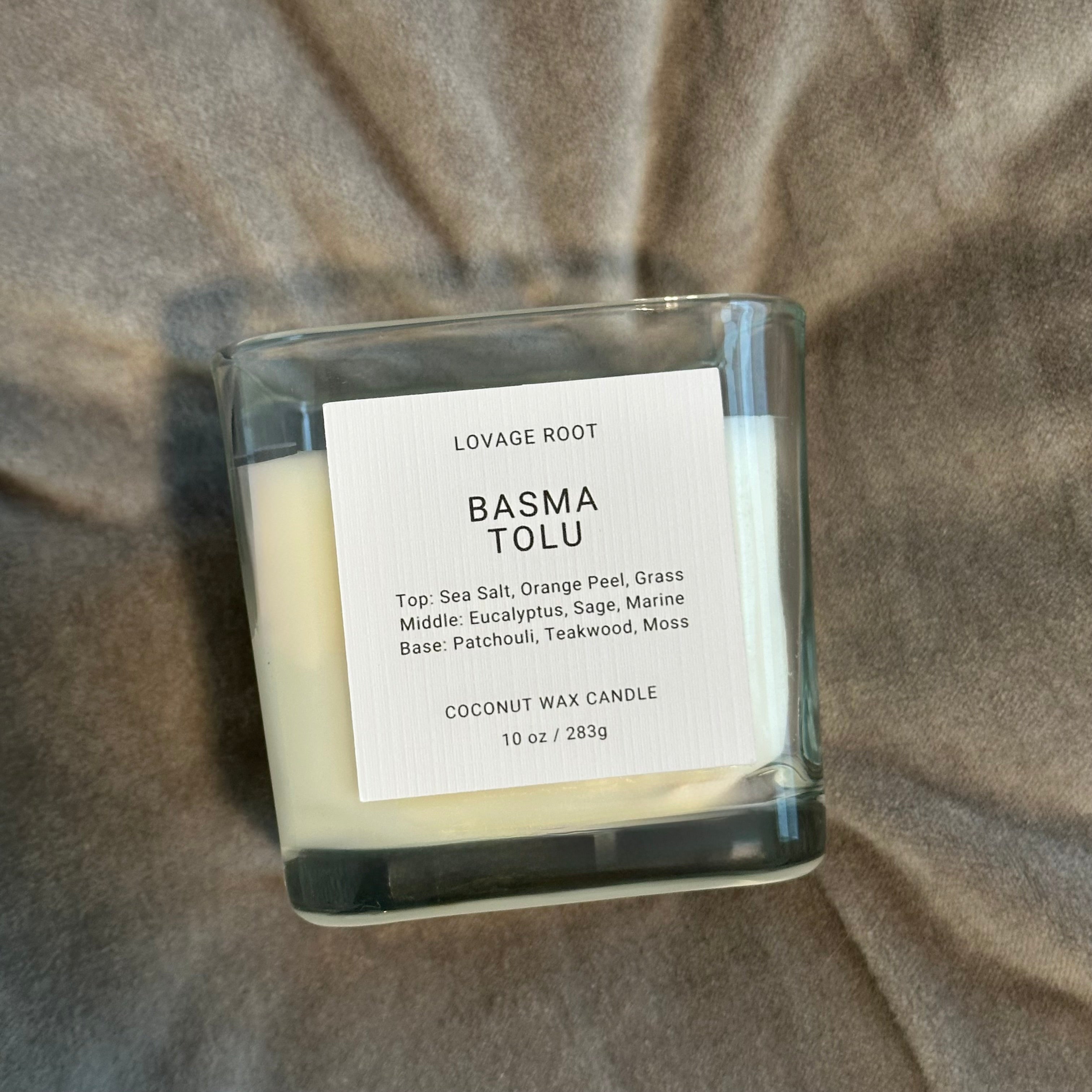 Coconut Wax Candle-Basma Tolu