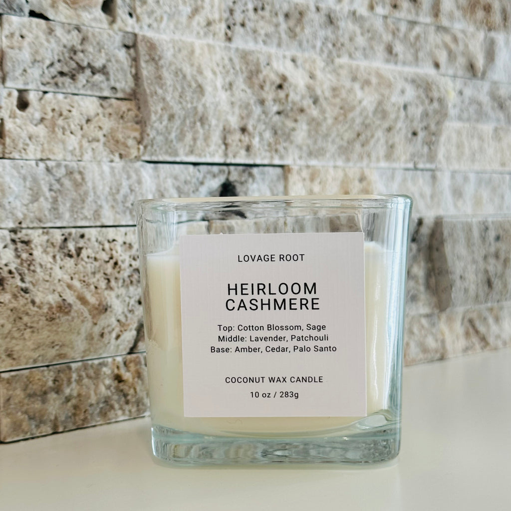 Coconut Wax Candle-Heirloom Cashmere