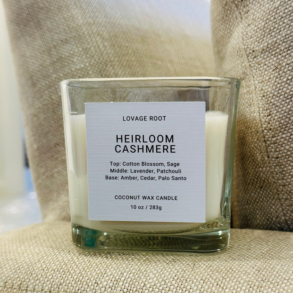 Coconut Wax Candle-Heirloom Cashmere