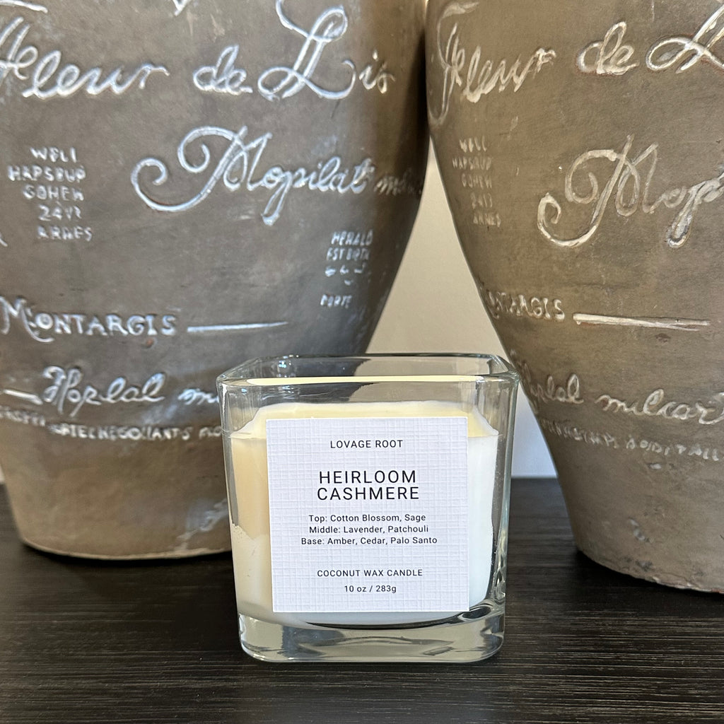 Coconut Wax Candle-Heirloom Cashmere