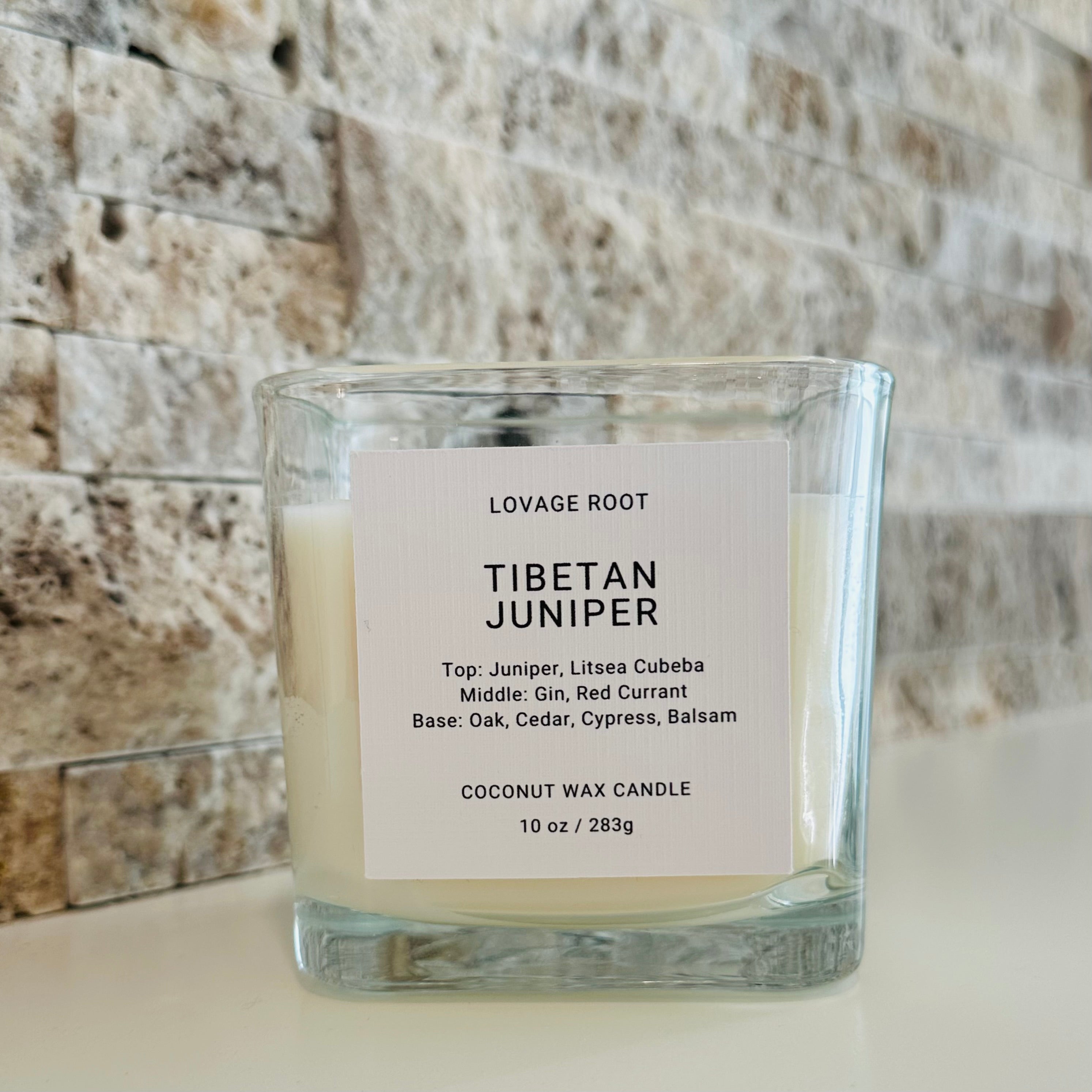 Coconut Wax Candle-Tibetan Juniper
