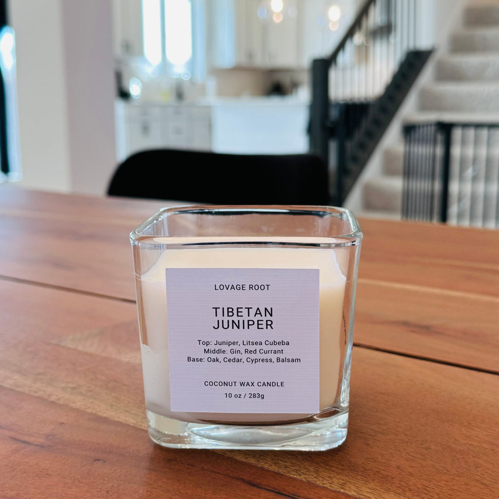Coconut Wax Candle-Tibetan Juniper