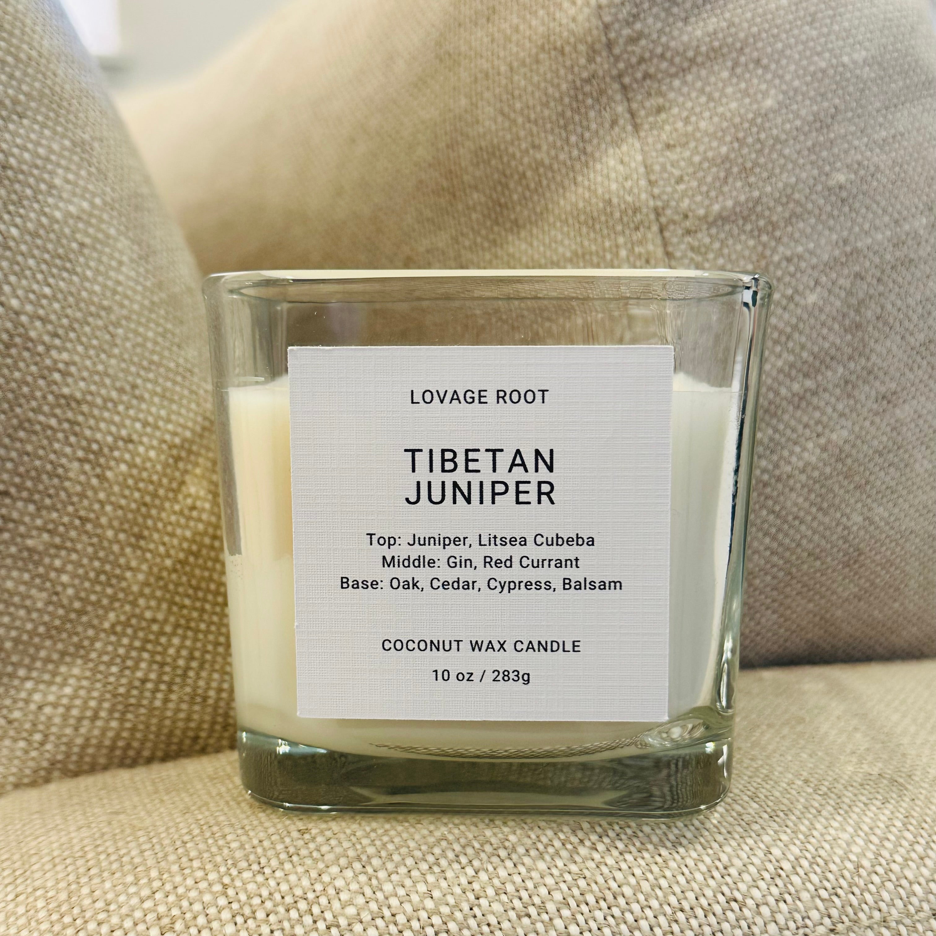 Coconut Wax Candle-Tibetan Juniper