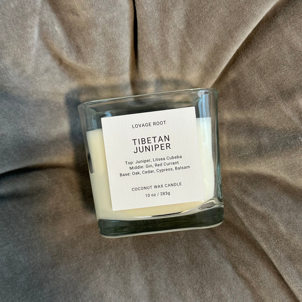 Coconut Wax Candle-Tibetan Juniper