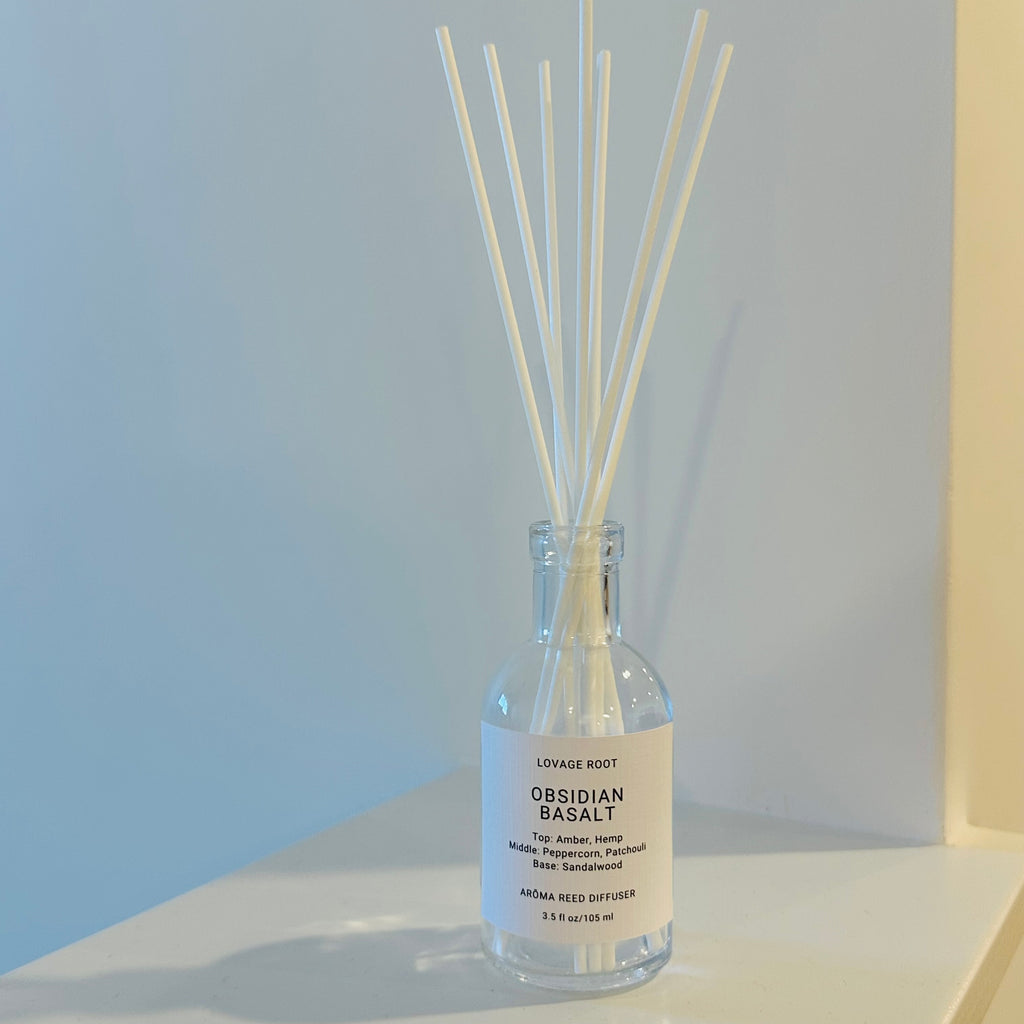 Arōma Reed Diffuser-Obsidian Basalt