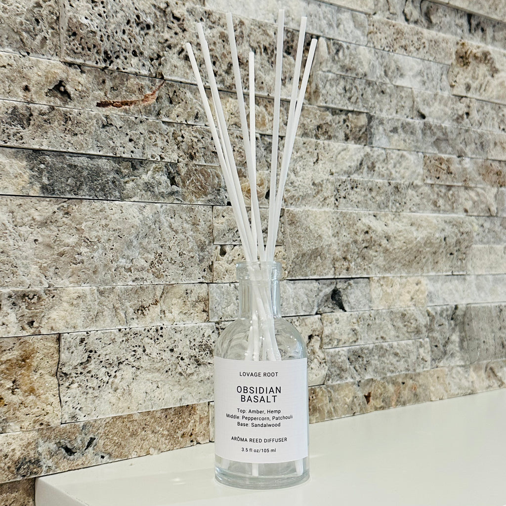 Arōma Reed Diffuser-Obsidian Basalt