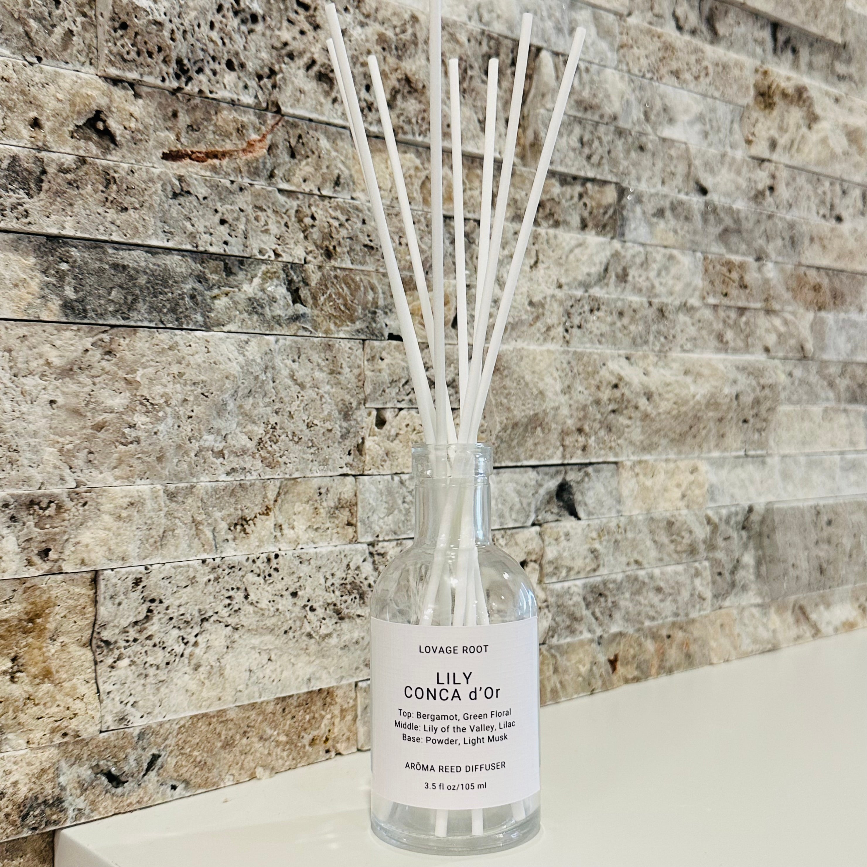 Arōma Reed Diffuser-Lily Conca d'Or