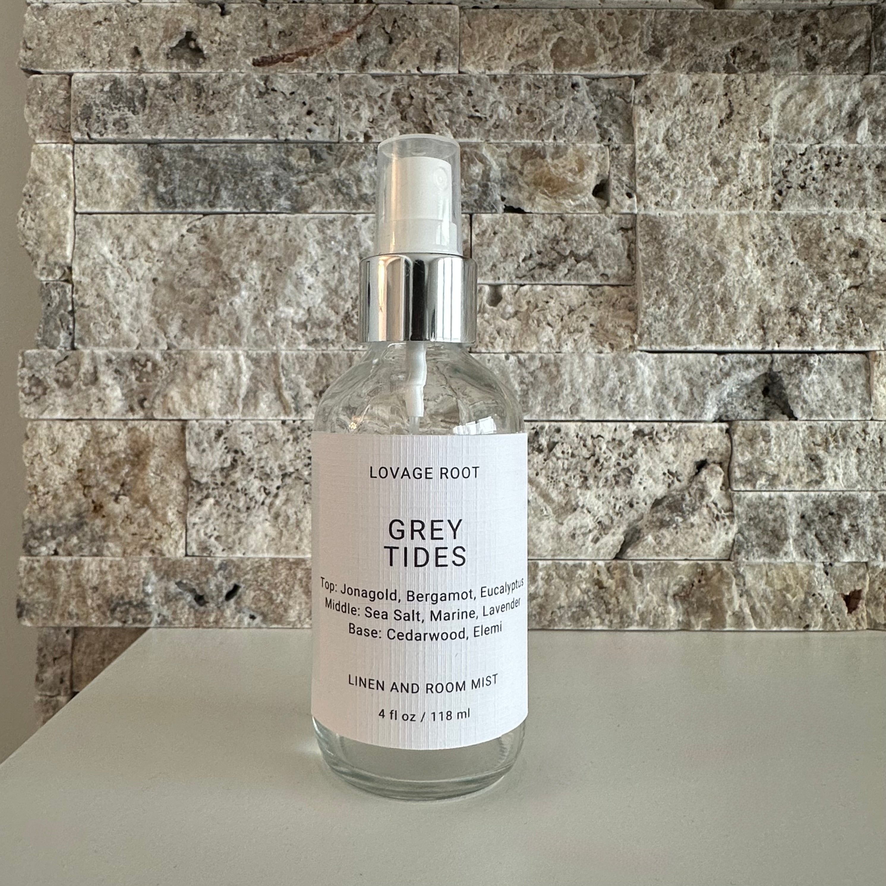 Linen and Room Mist-Grey Tides
