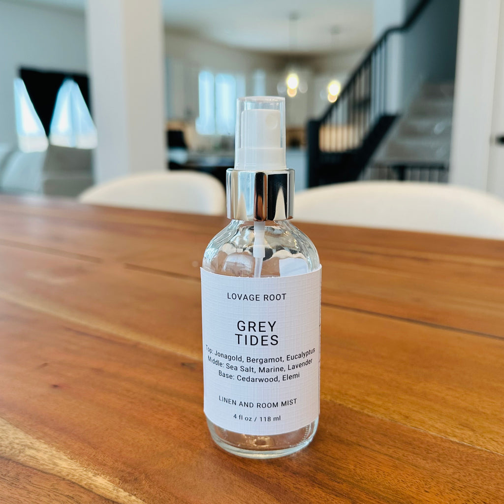 Linen and Room Mist-Grey Tides
