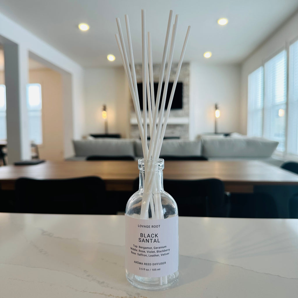 Arōma Reed Diffuser-Black Santal
