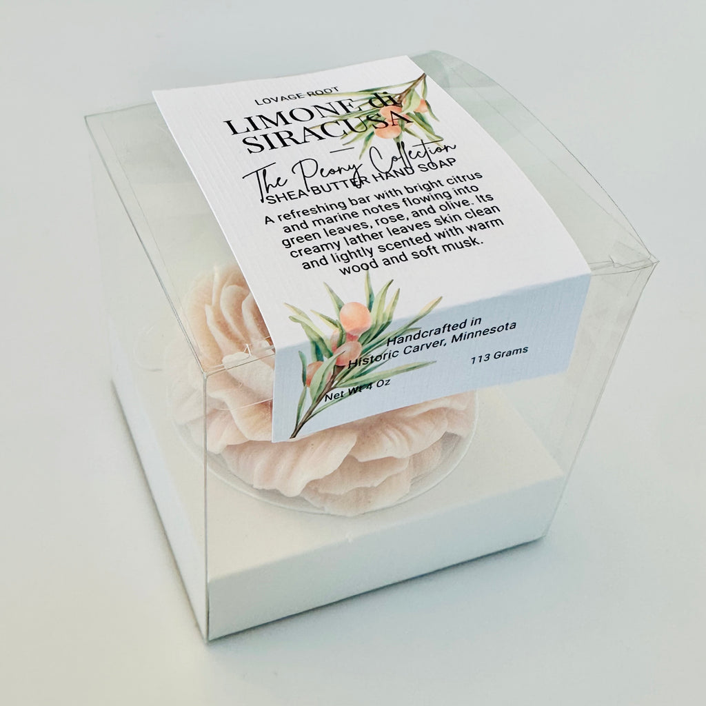 Peony Hand Cleansing Bar-Limone di Siracusa