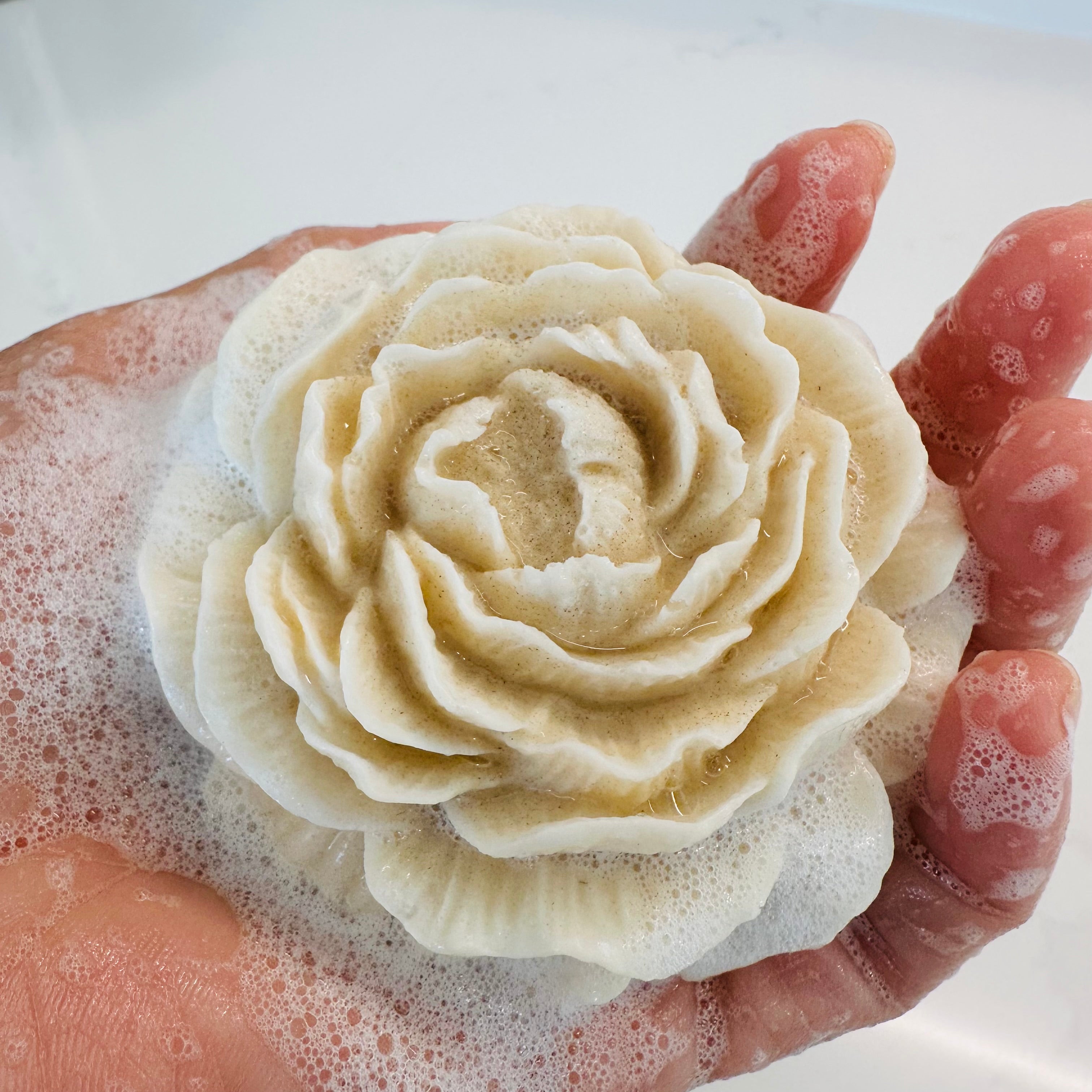 Peony Hand Cleansing Bar-Vanilla Orchid