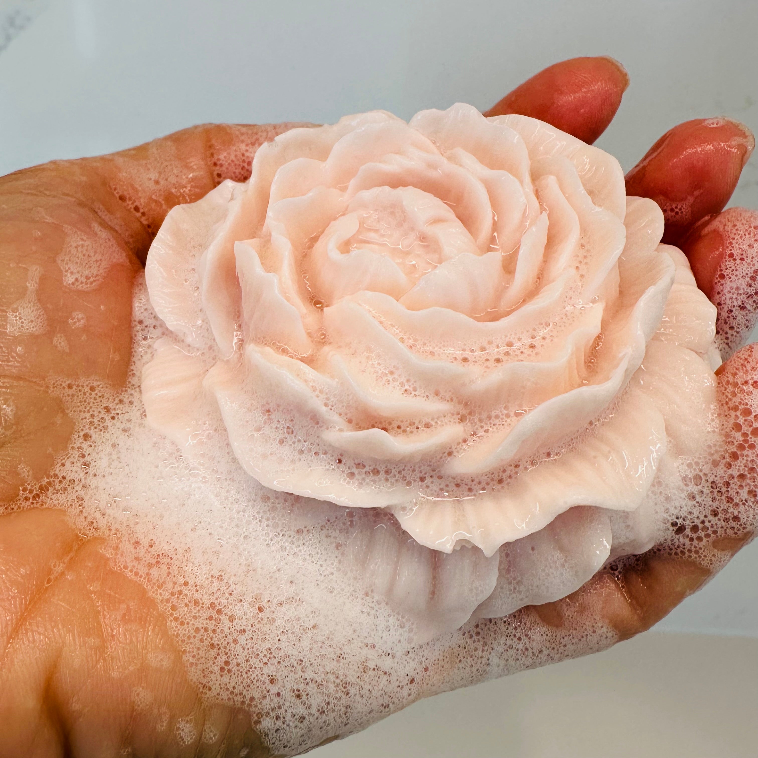 Peony Hand Cleansing Bar-Bohemian Rose