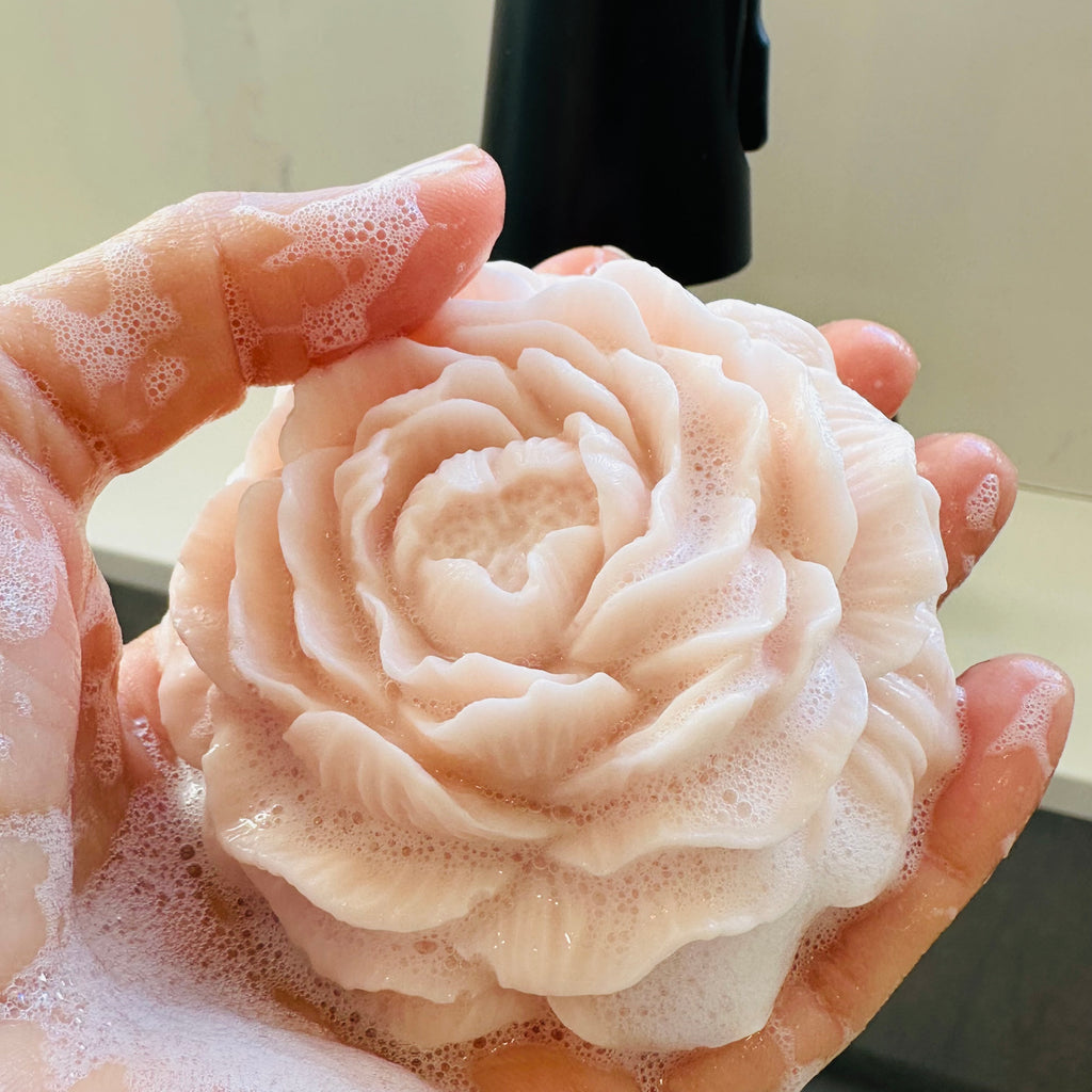 Peony Hand Cleansing Bar-Bohemian Rose