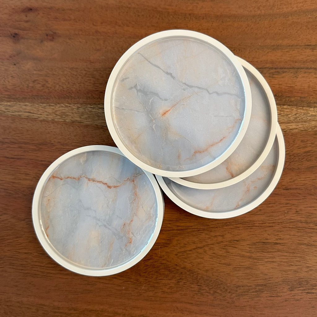 Handcrafted Coaster Set-Gemini