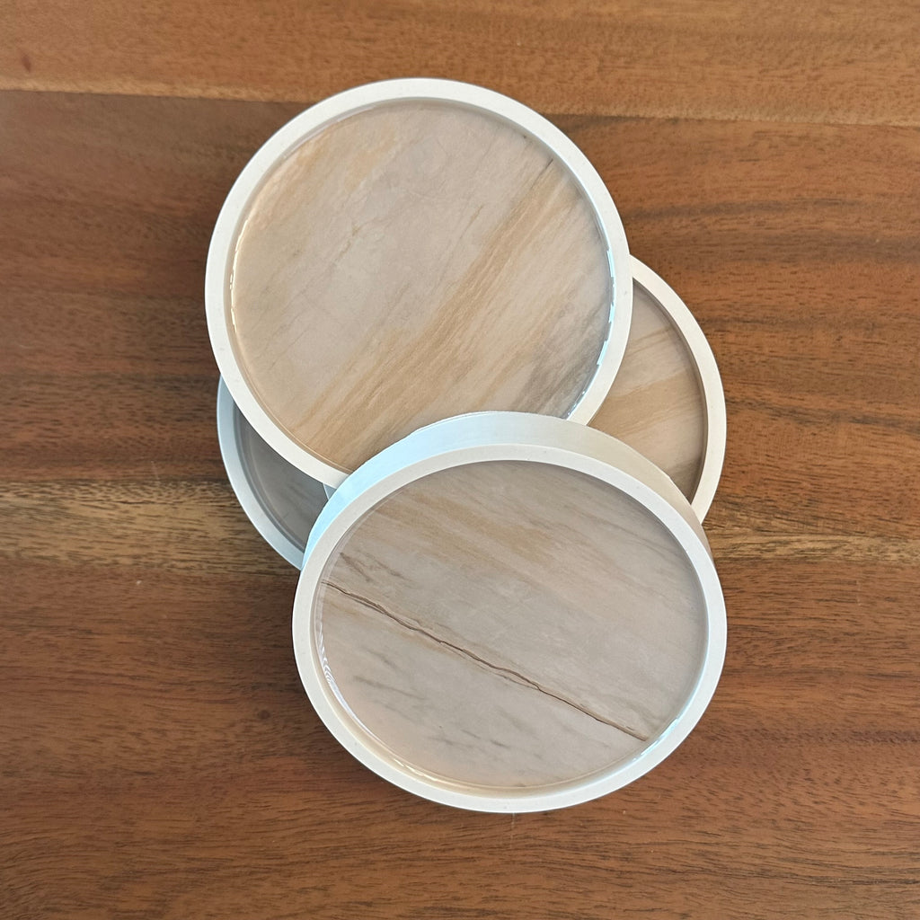 Handcrafted Coaster Set-Laurent