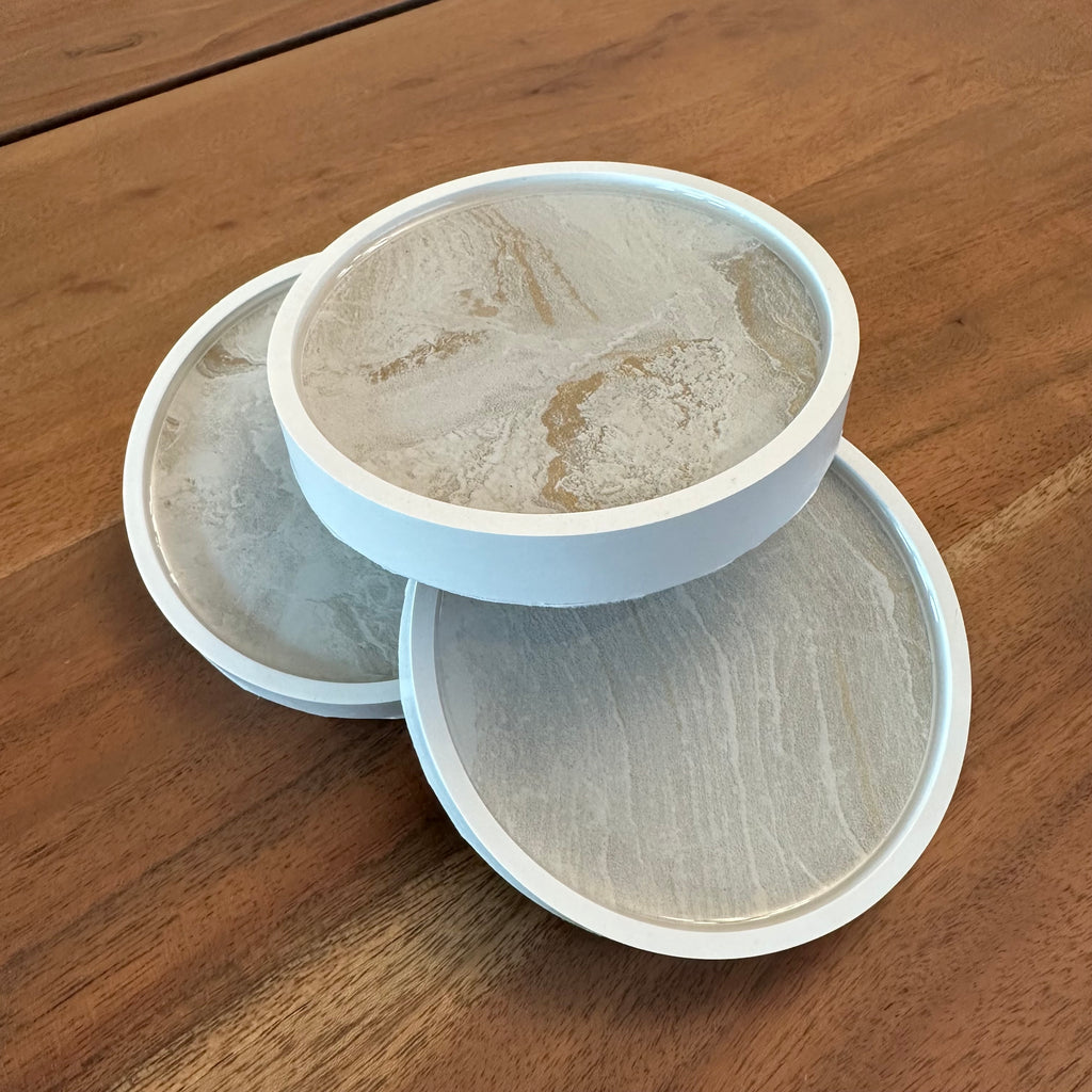 Handcrafted Coaster Set-Sterling
