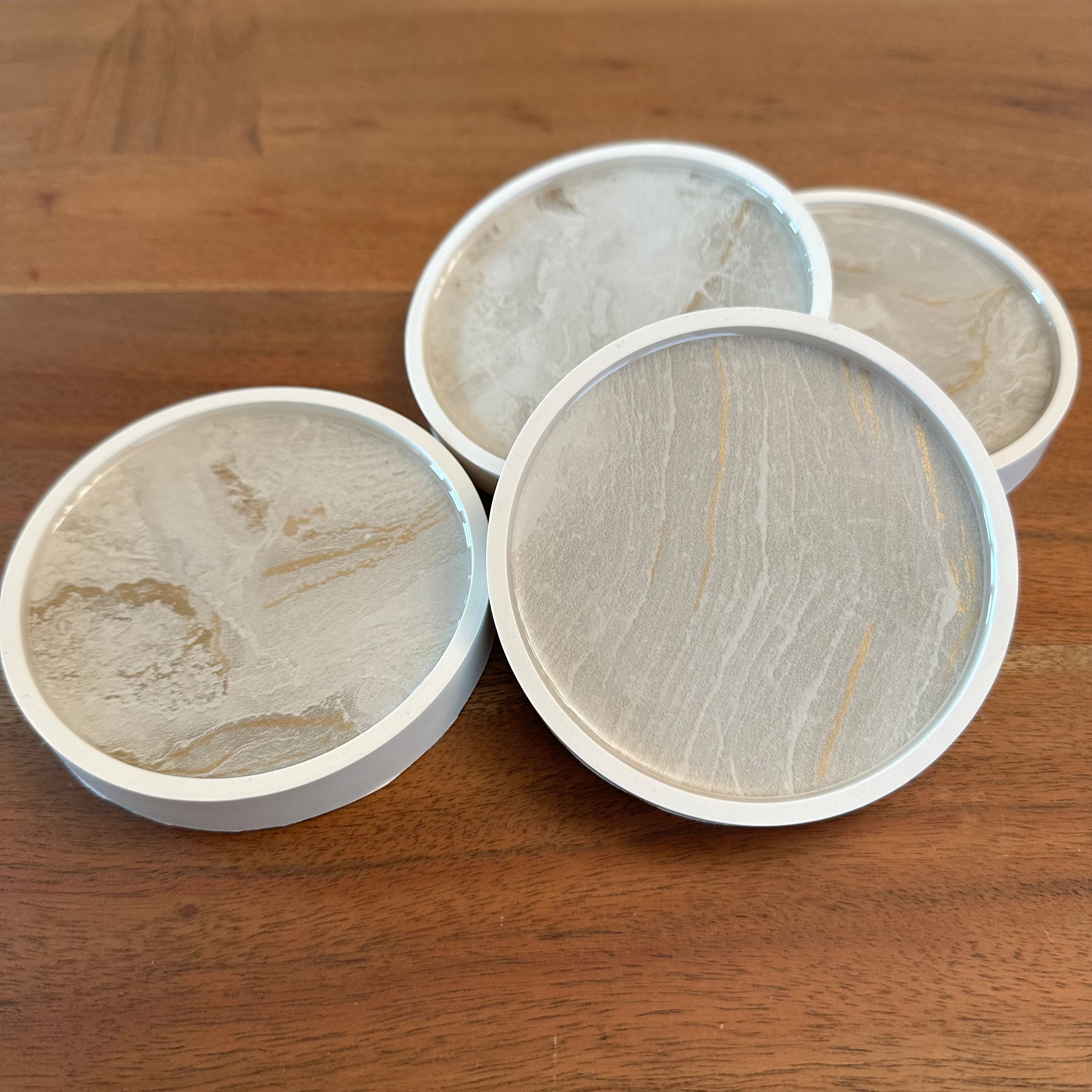 Handcrafted Coaster Set-Sterling