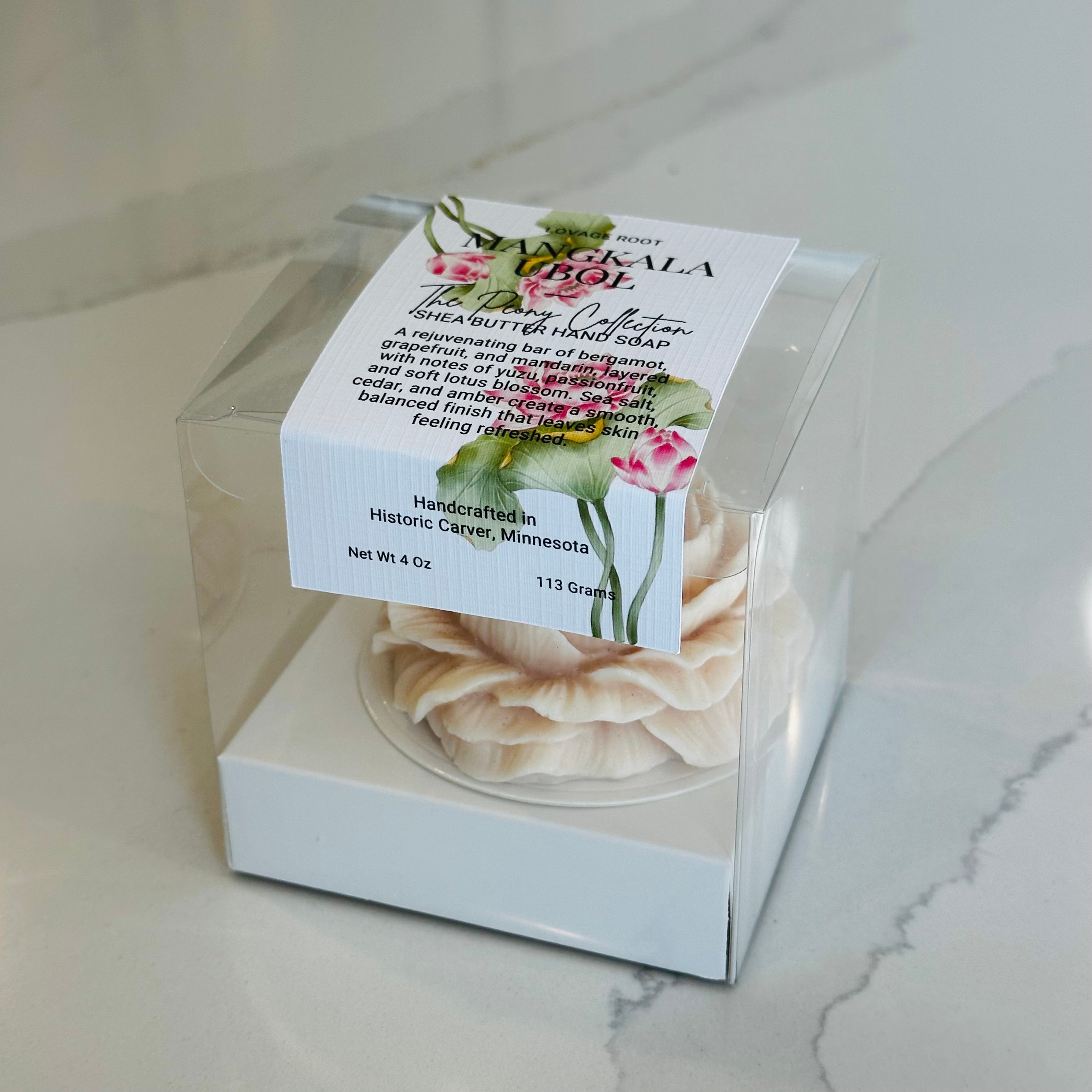 Peony Hand Cleansing Bar-Mangkala Ubol