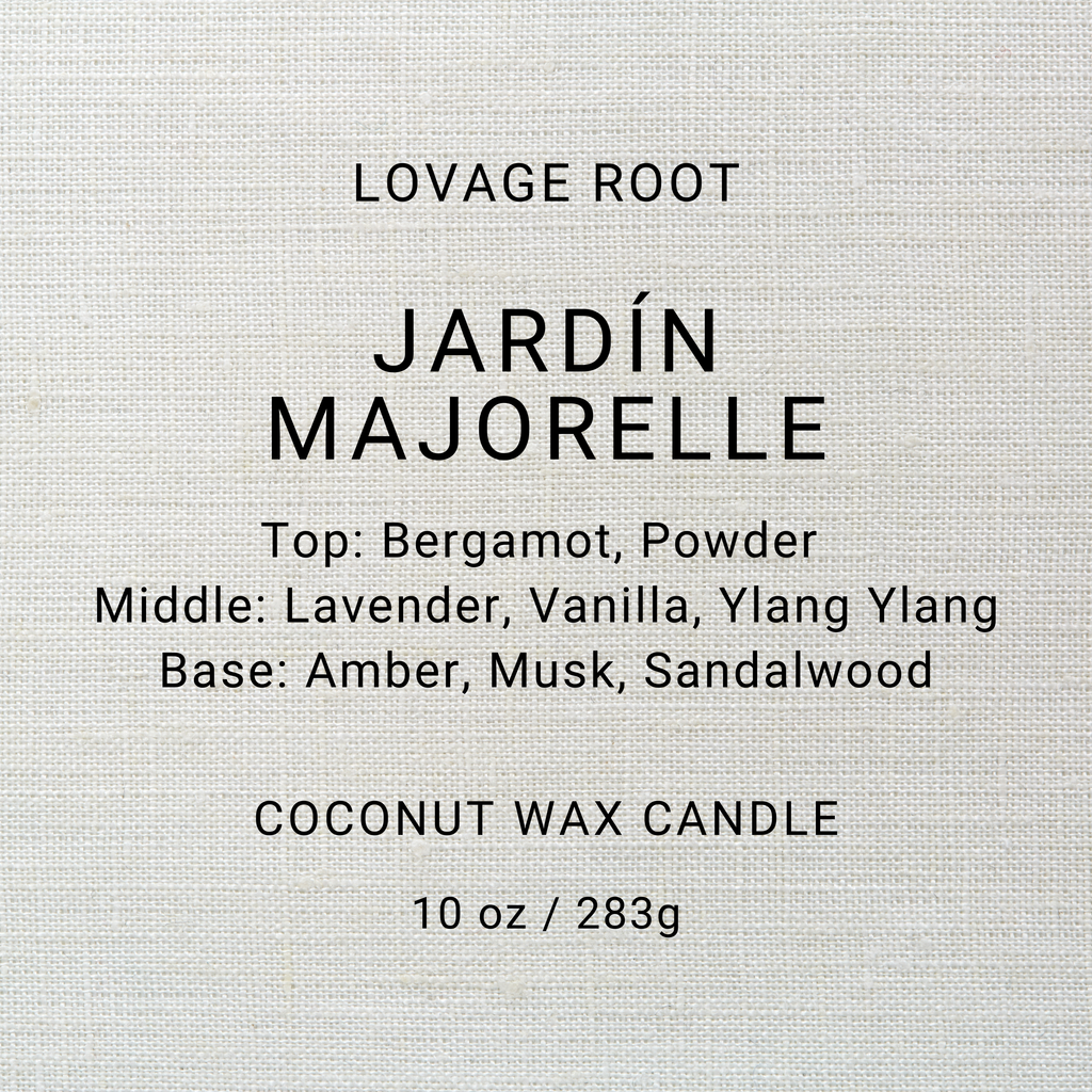 Coconut Wax Candle-Jardín Majorelle