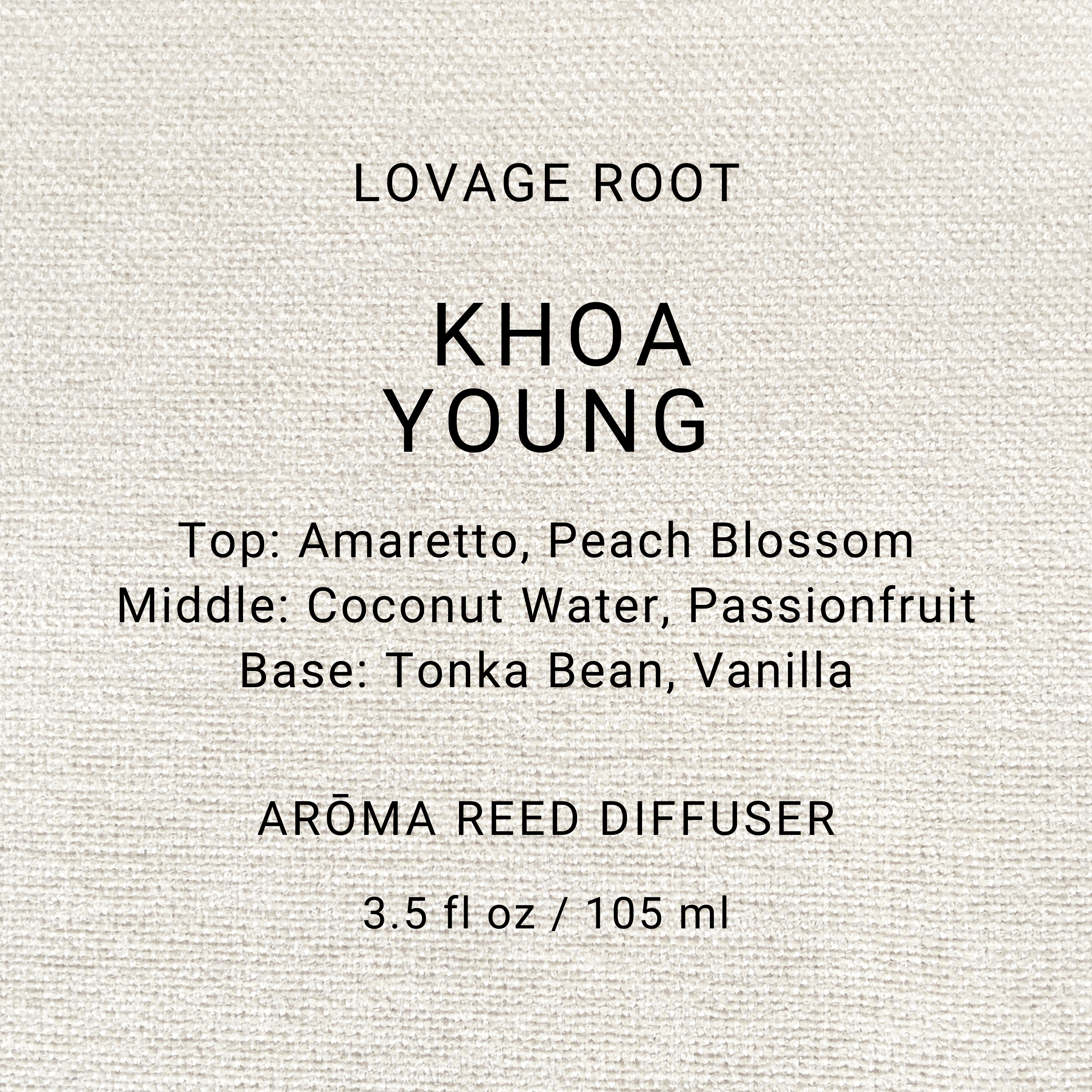 Arōma Reed Diffuser-Khoa Young