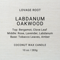 Coconut Wax Candle-Labdanum Oakwood