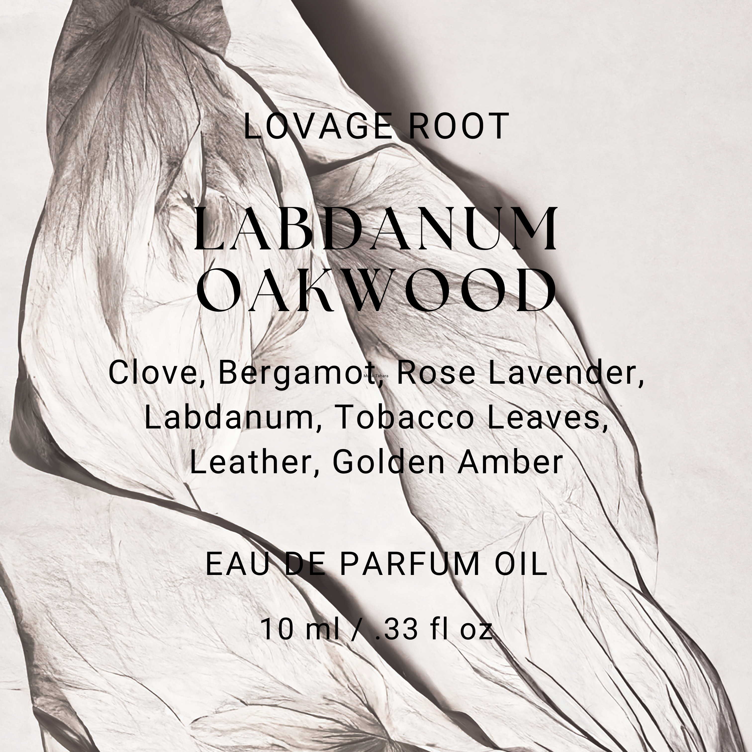 Eau de Parfum Oil-Labdanum Oakwood