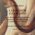 Shea Butter Hand Lotion-Labdanum Oakwood