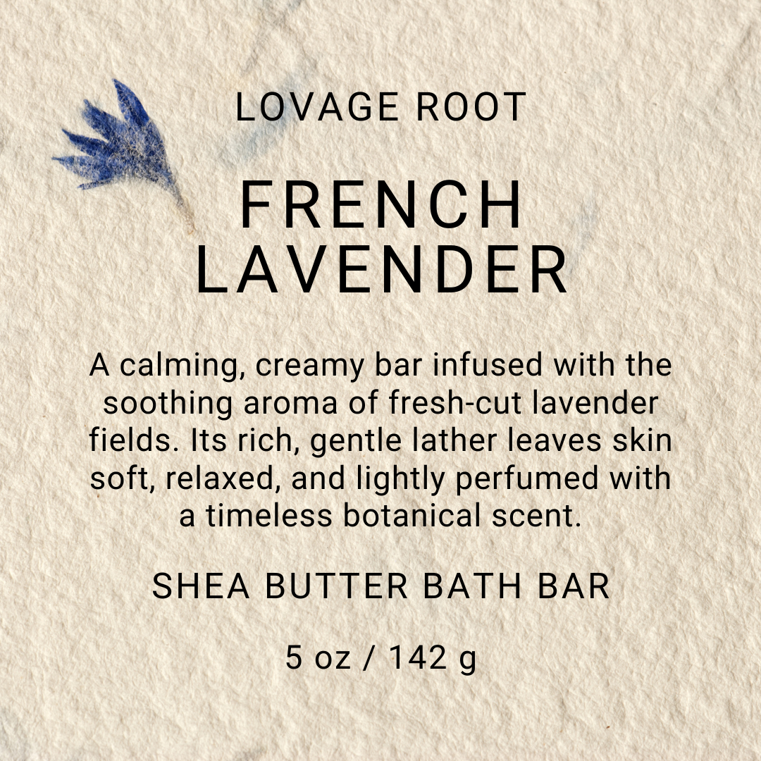 Shea Butter Bath Bar-French Lavender