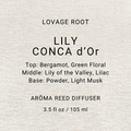 Arōma Reed Diffuser-Lily Conca d'Or