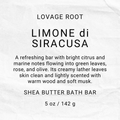 Shea Butter Bath Bar-Limone di Siracusa