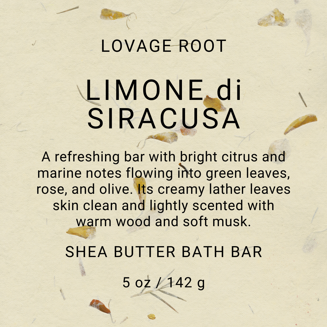 Shea Butter Bath Bar-Limone di Siracusa