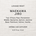 Arōma Car Diffuser-Maekawa Jiro