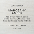Coconut Wax Candle-Mahogany Amber
