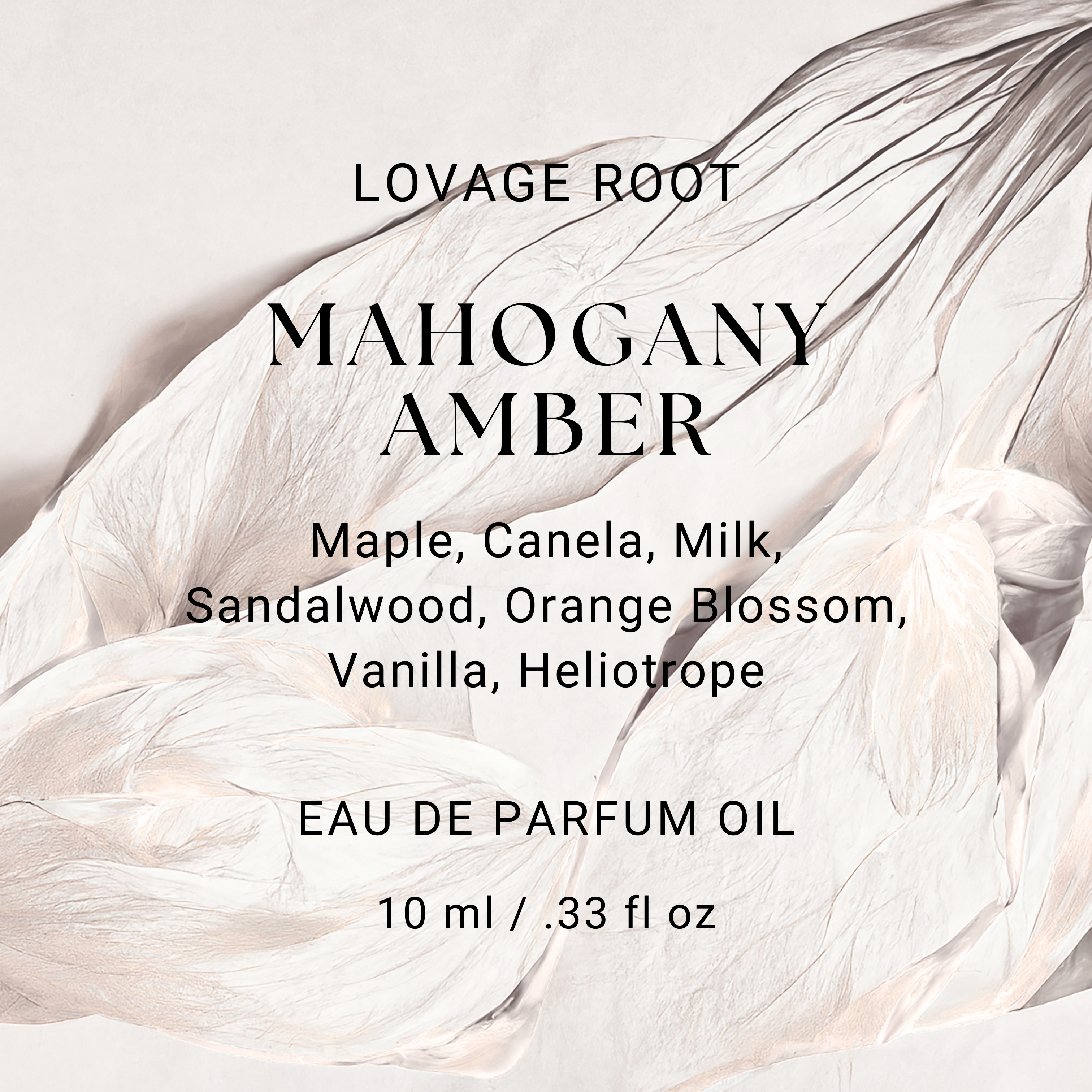 Eau de Parfum Oil-Mahogany Amber
