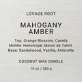 Coconut Wax Candle-Mahogany Amber